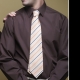 Camisa hombre manga larga con cuello camisero y bolsillo