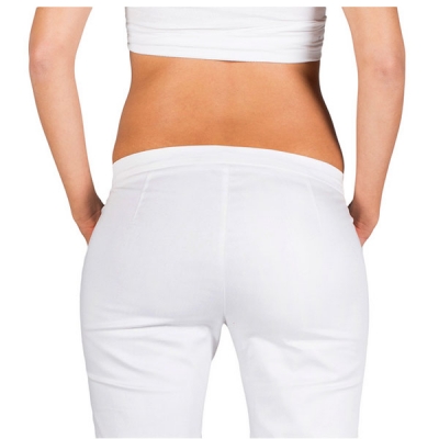 Pantalón chica / mujer elastano blanco