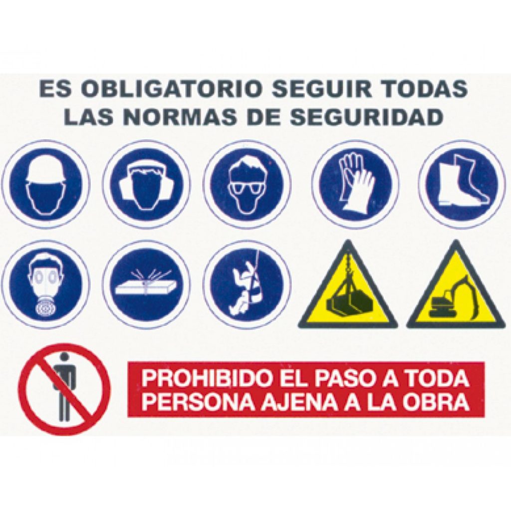 Caballete a doble cara con gráfica intercambiable - Señalización
