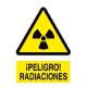 Peligro radiación - Señales de advertencia