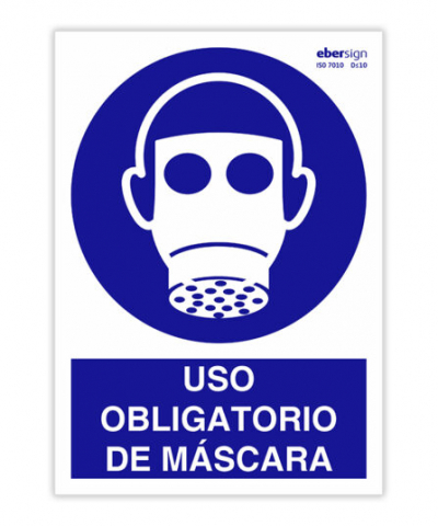 Uso Obligatorio Mascara