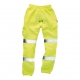 Pantalón amarillo reflectante alta visibilidad certificado
