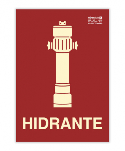 Señal Hidrante