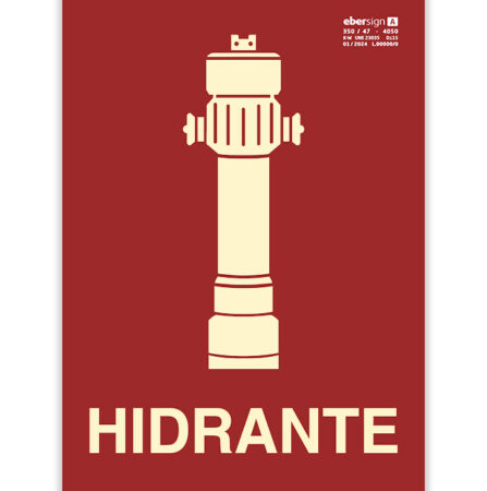 Señal Hidrante