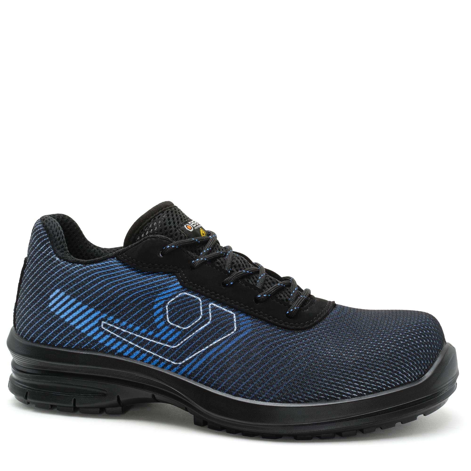 ZAPATO NEGRO / AZUL MOD. AGORA (Ref. BS0001)